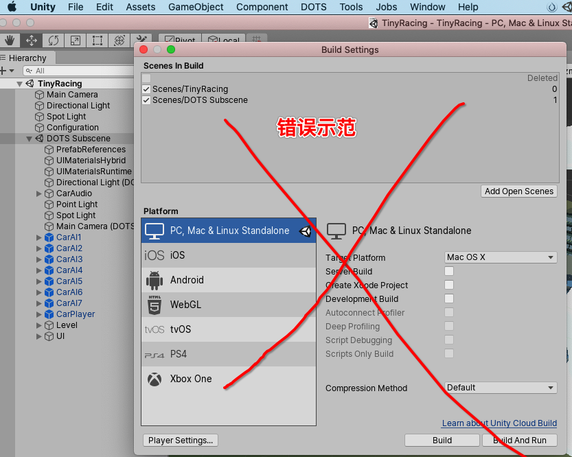 Unity_Project_Tiny_Wrong_Build